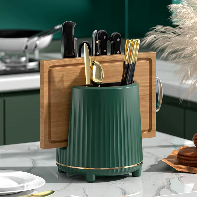 Kitchen Organizer Accessories Plastic Rotating Shelf 360 Degree Space-Saving Kitchen Storage Holders Racks