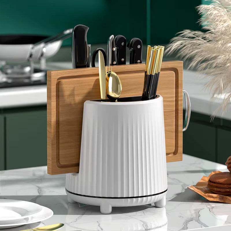 Kitchen Organizer Accessories Plastic Rotating Shelf 360 Degree Space-Saving Kitchen Storage Holders Racks