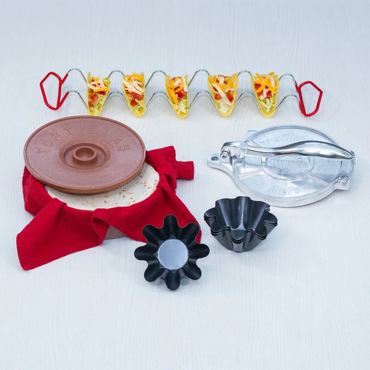 Pancake Tortilla Waffle Bread Keeper Food Server New Dishwasher Safe