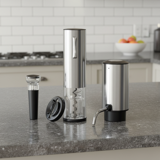 Electric Wine Aerator + Preserver