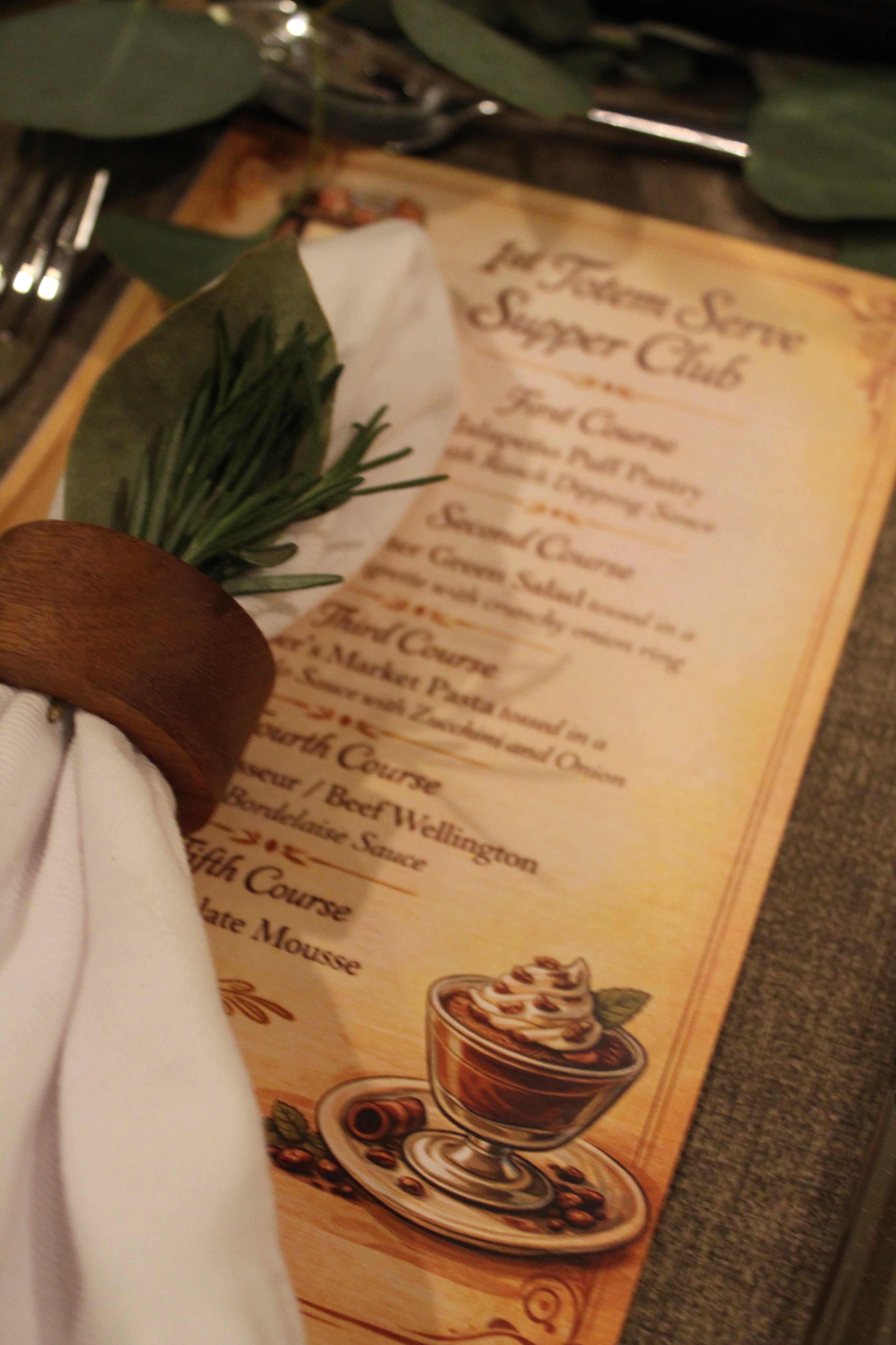 Our First Supper Club: An Evening of Connection, Chaos, and Chocolate Mousse