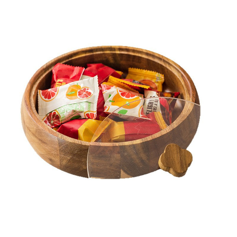 Rosewood Snack Bowl