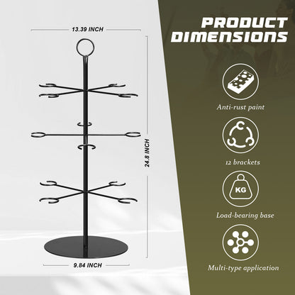 Decorative Iron Wine Glass Holder Storage Rack