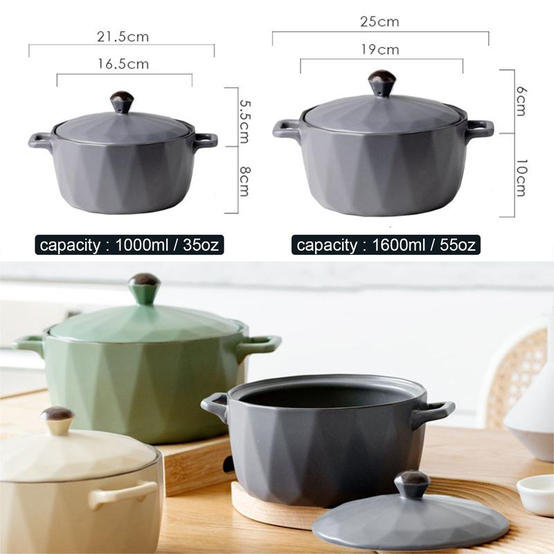 Geometric Ceramic Dutch Oven