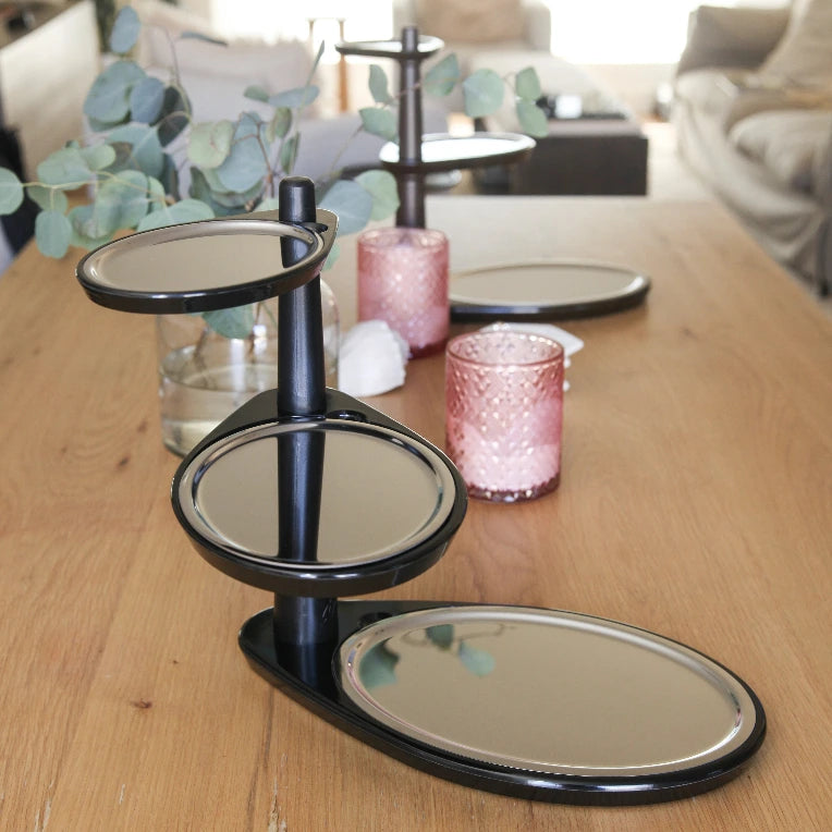 3-Tier Rotating Serving Stand