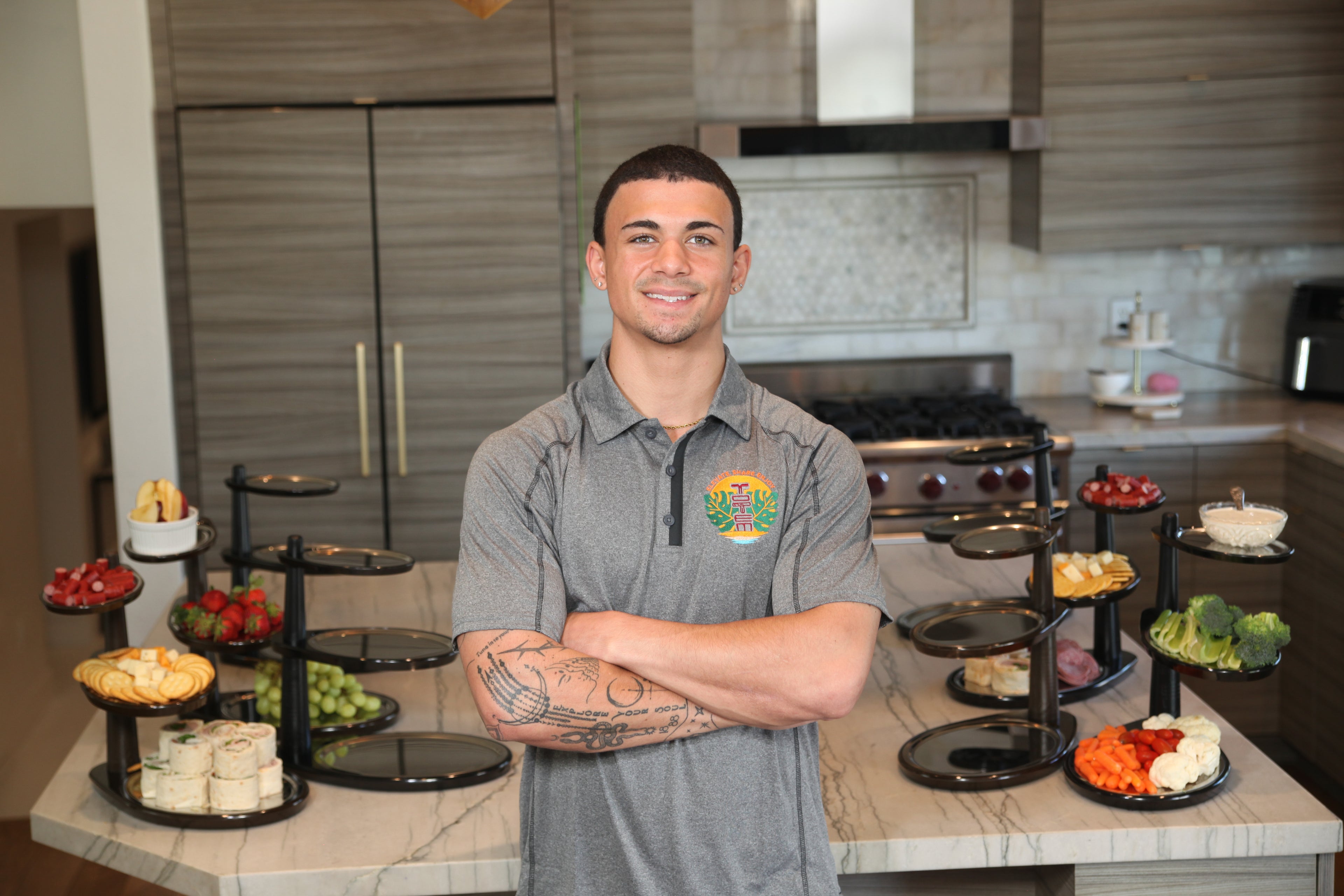 Load video: At 18 years old, Jordan Stuart reshaped the way we serve and enjoy shared mealtime.
