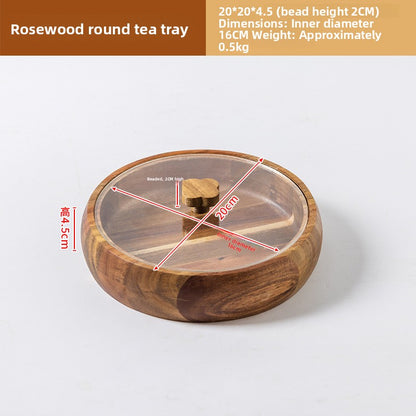 Rosewood Snack Bowl