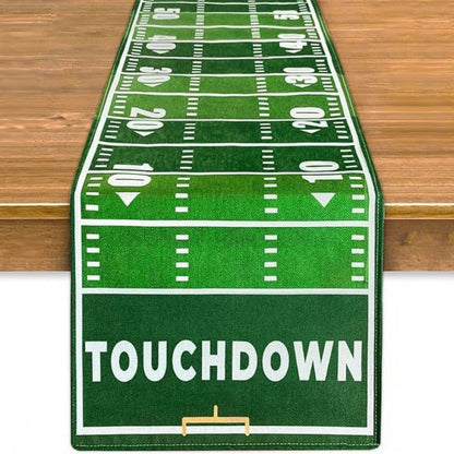 Decorative Football Theme Table Runner