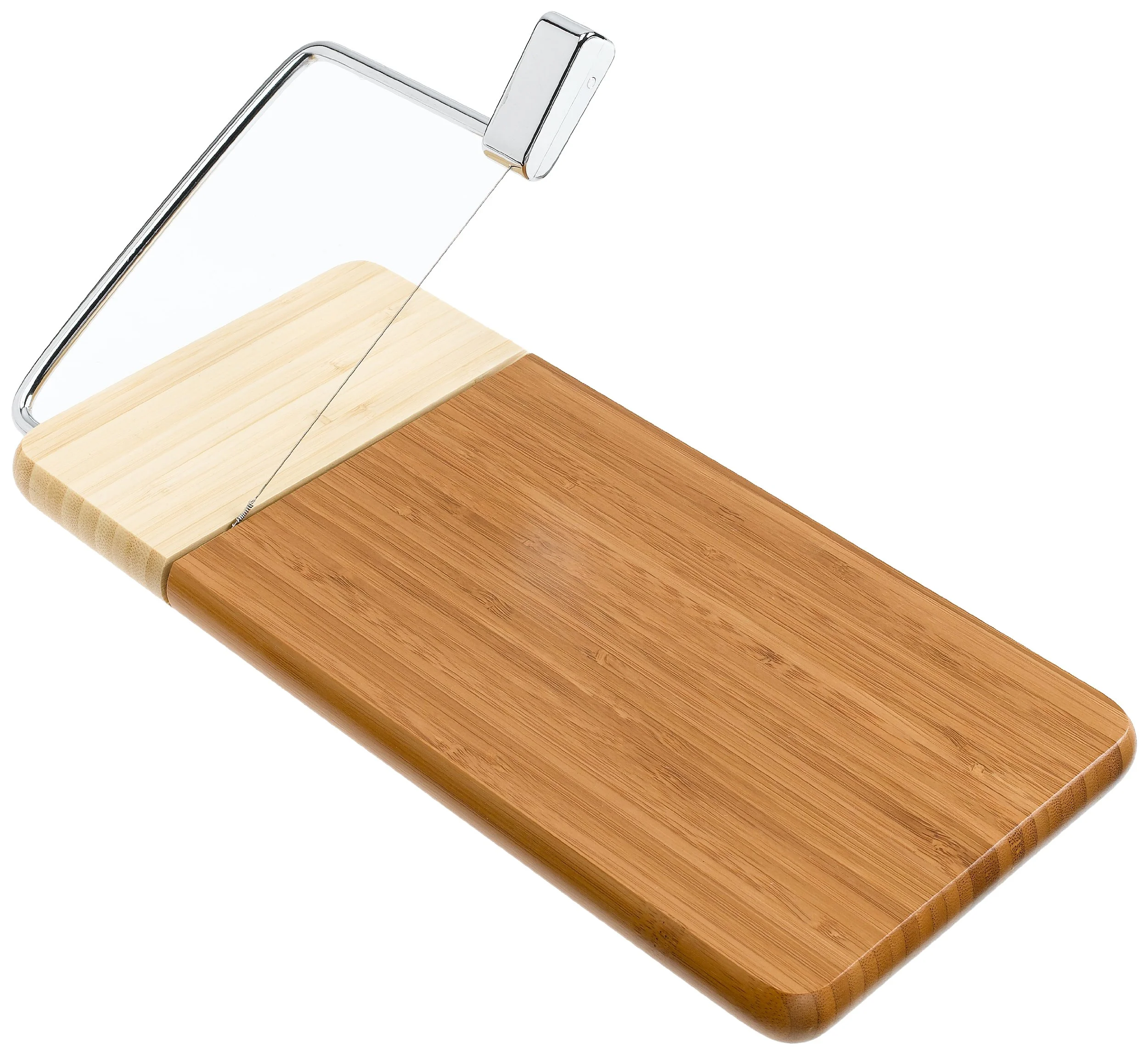Bamboo Platter & Integrated Slicer