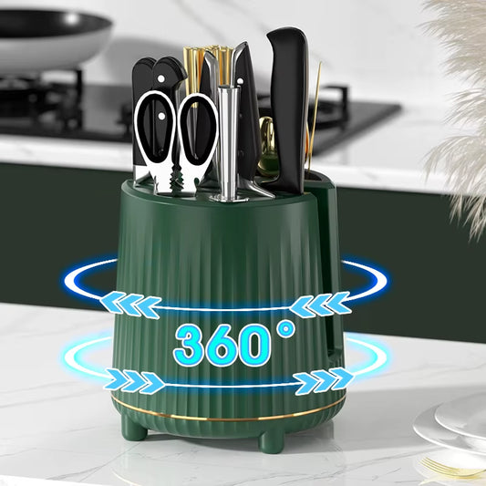 Kitchen Organizer Accessories Plastic Rotating Shelf 360 Degree Space-Saving Kitchen Storage Holders Racks