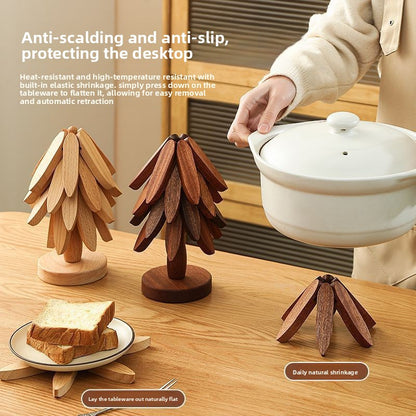 Household Bamboo Heat Insulation Mat