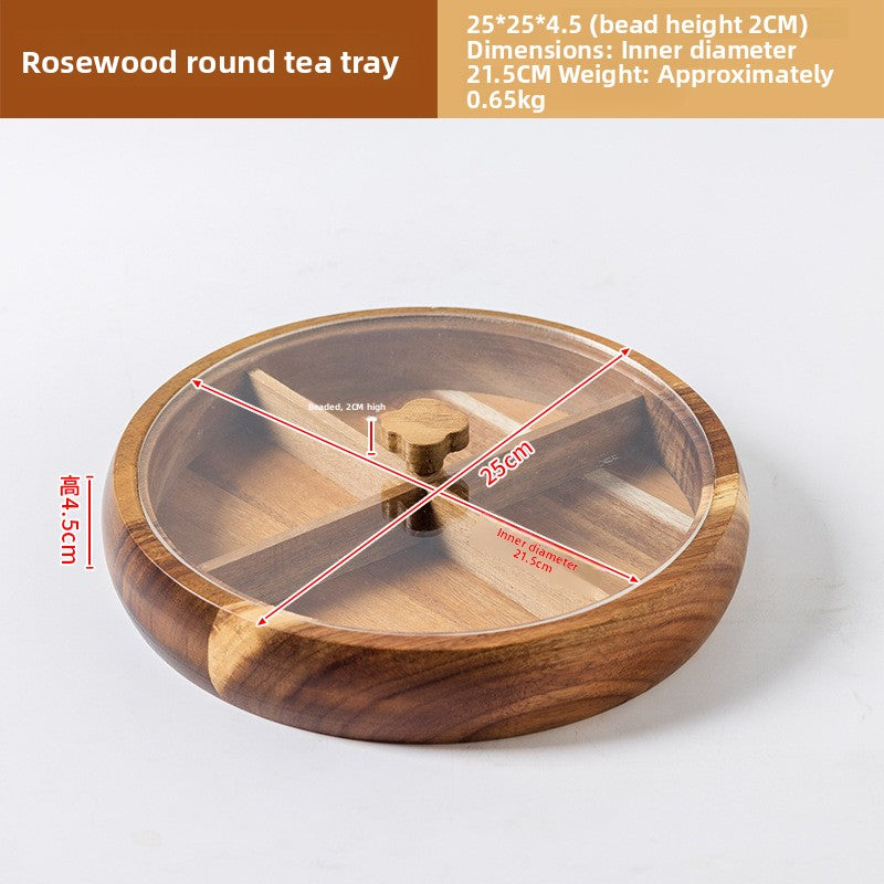 Rosewood Snack Bowl