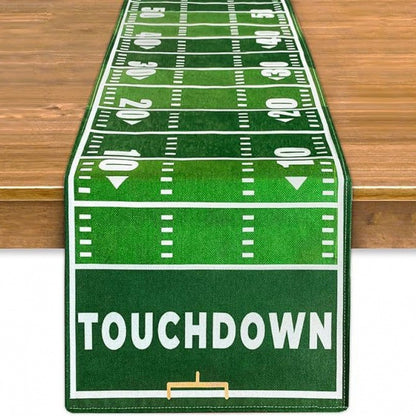 Decorative Football Theme Table Runner