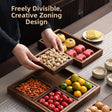 Walnut Wood Snack Tray