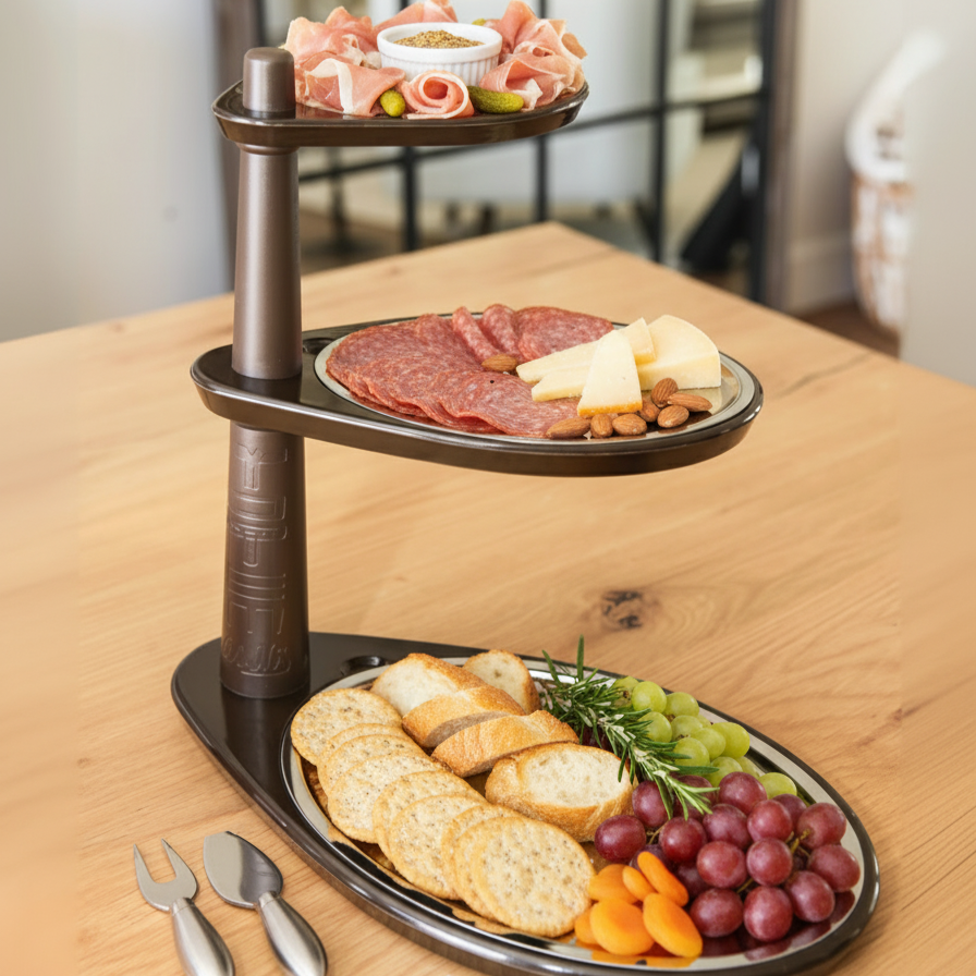 3-Tier Axis Serving Tray