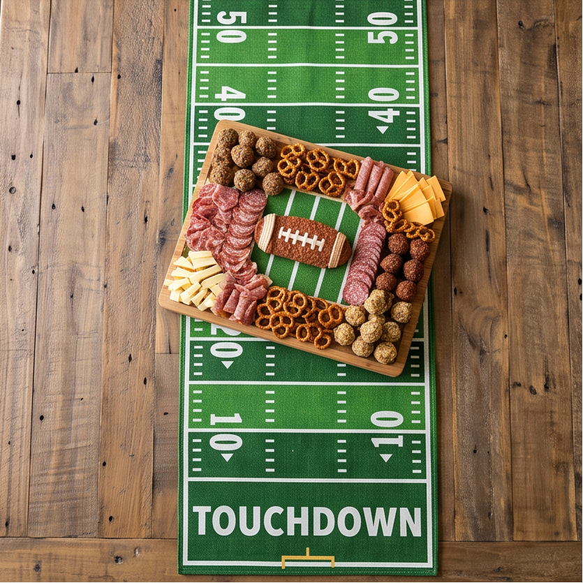 72" Football Table Runner
