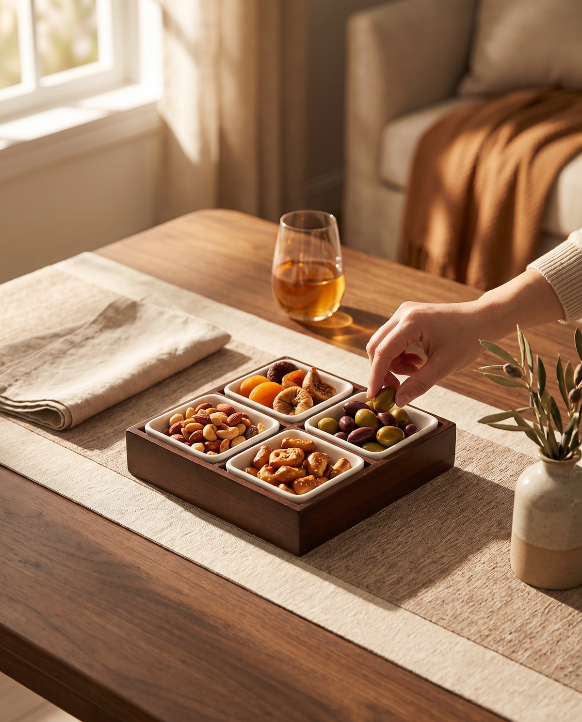 Walnut Serving Tray