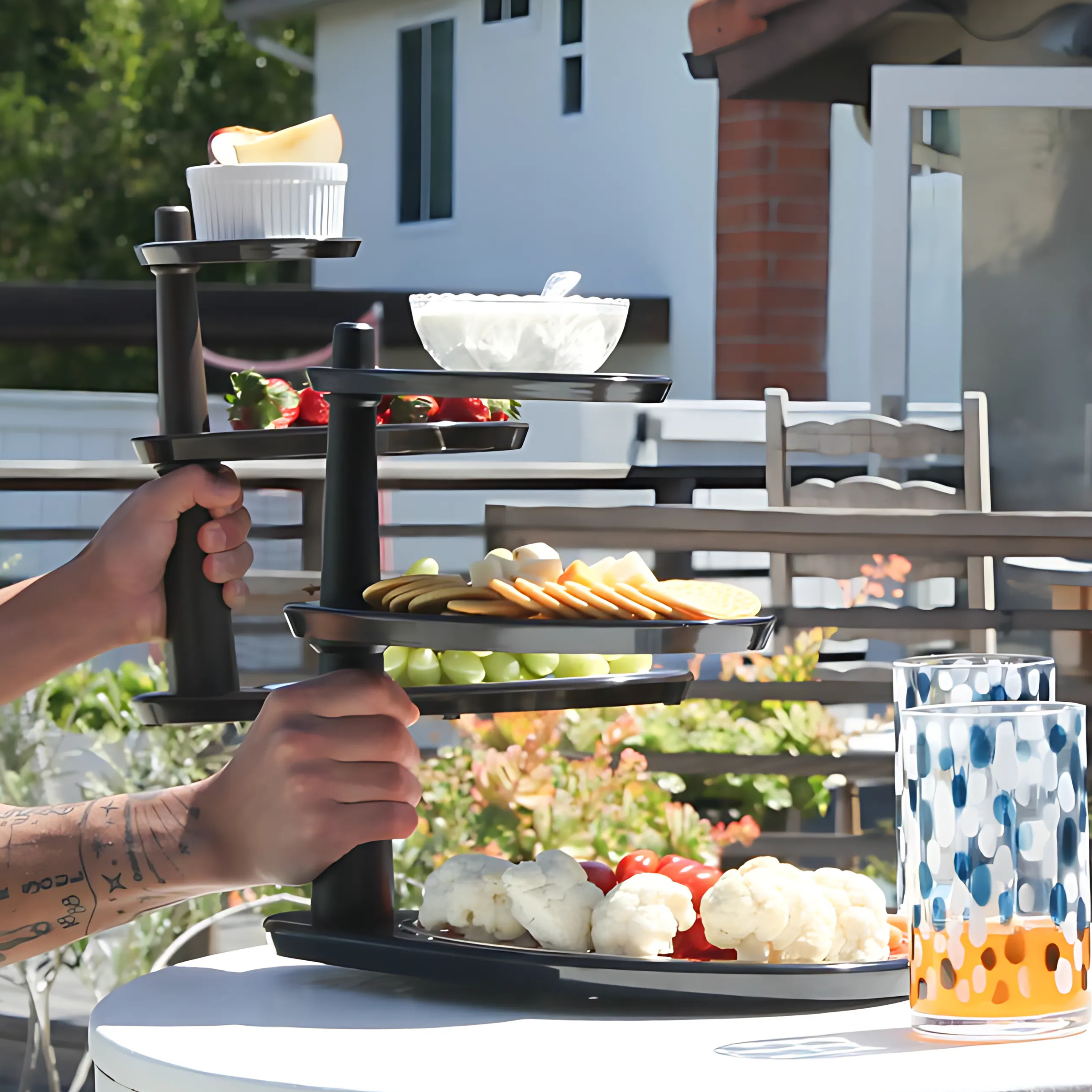 3-Tier Serving Stand