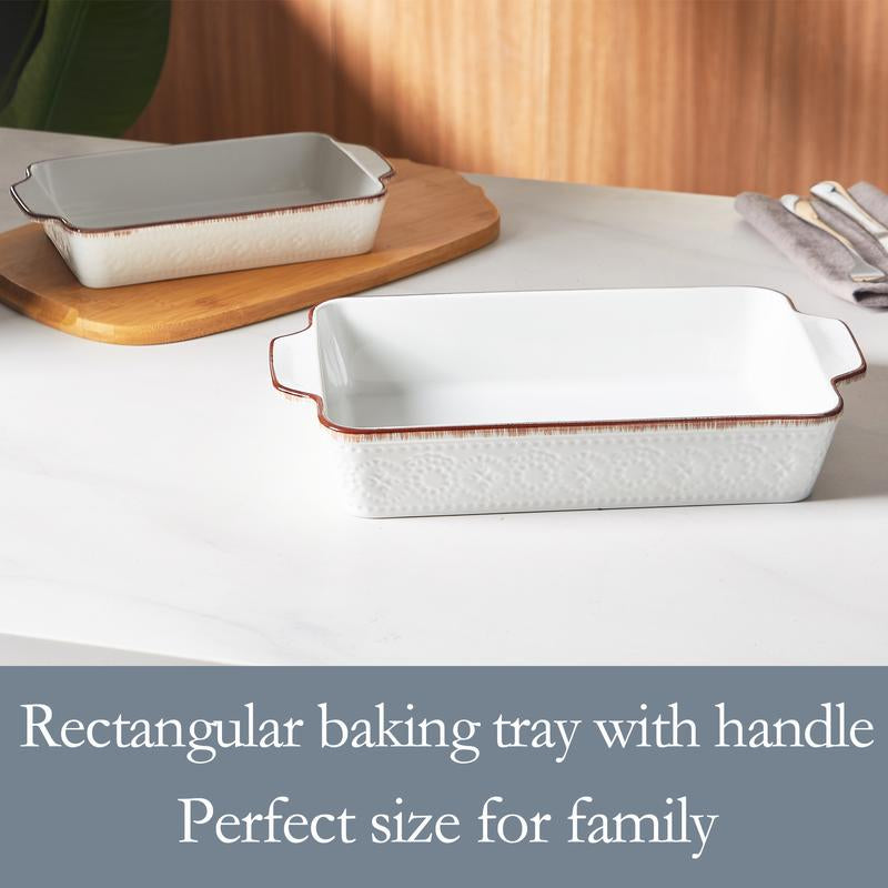 Ceramic Baking Dish Set 15in