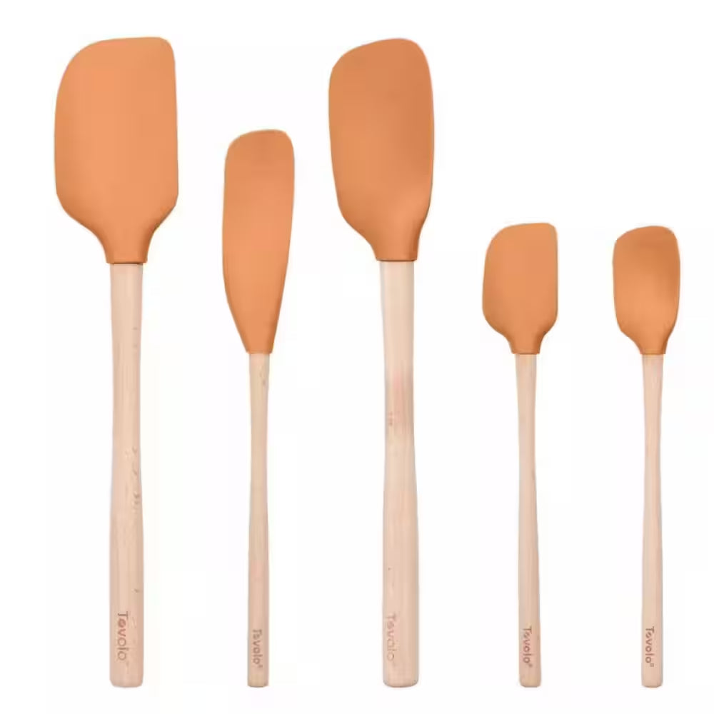 Flex-Core Spatula Wood Handled Set (Set of 5)