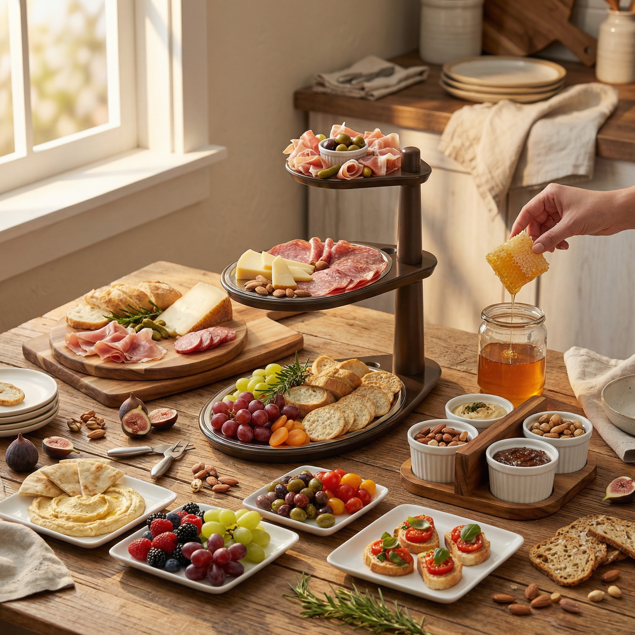 3-Tier Serving Stand