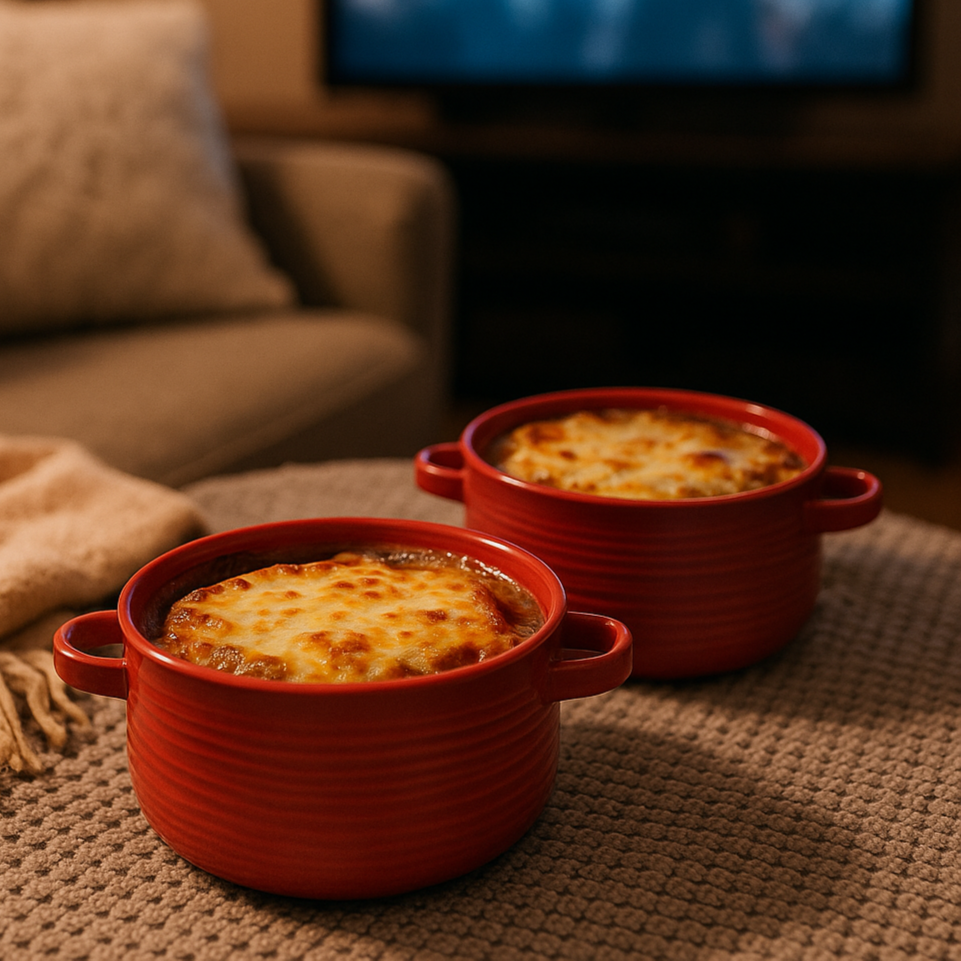 Artisan Ceramic Soup Bowls [Set of 4]