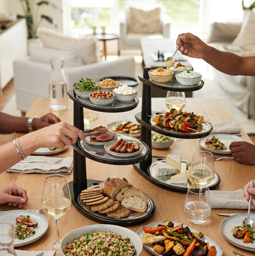 3-Tier Serving Stand