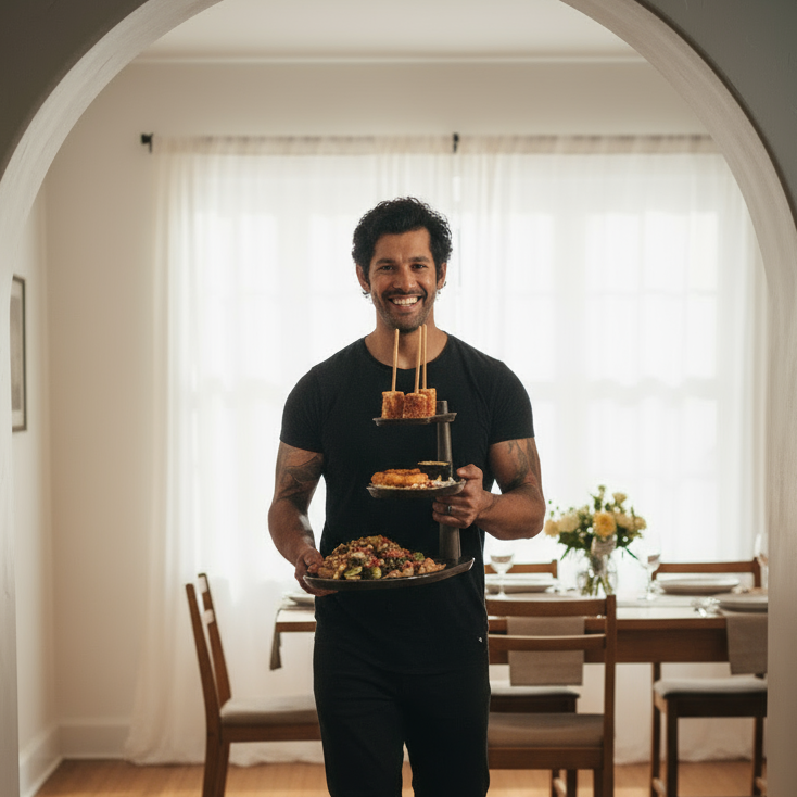 3-Tier Serving Stand