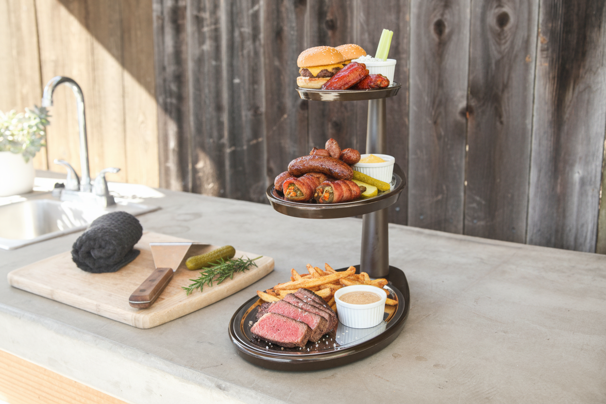 3-Tier Serving Stand