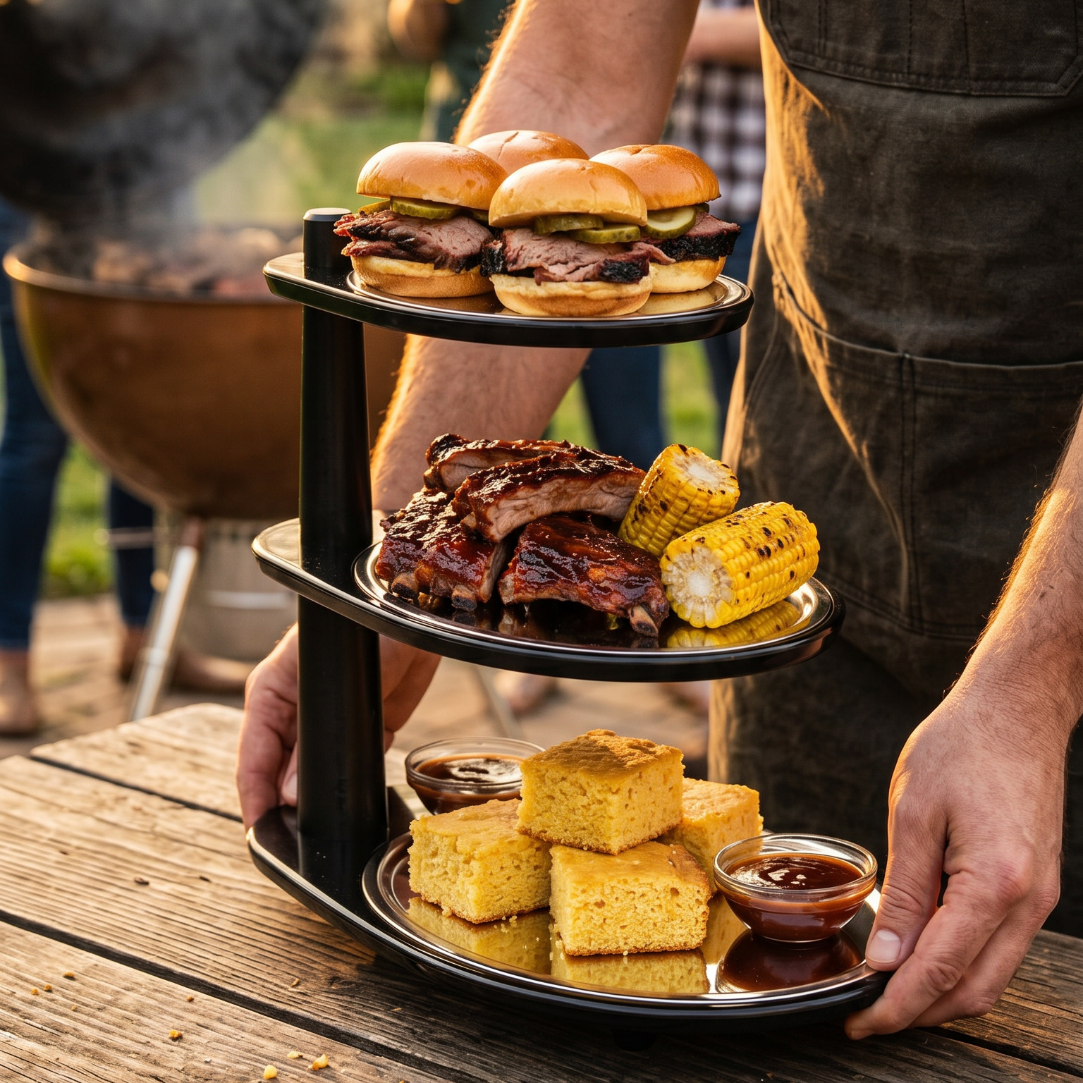 3-Tier Serving Stand
