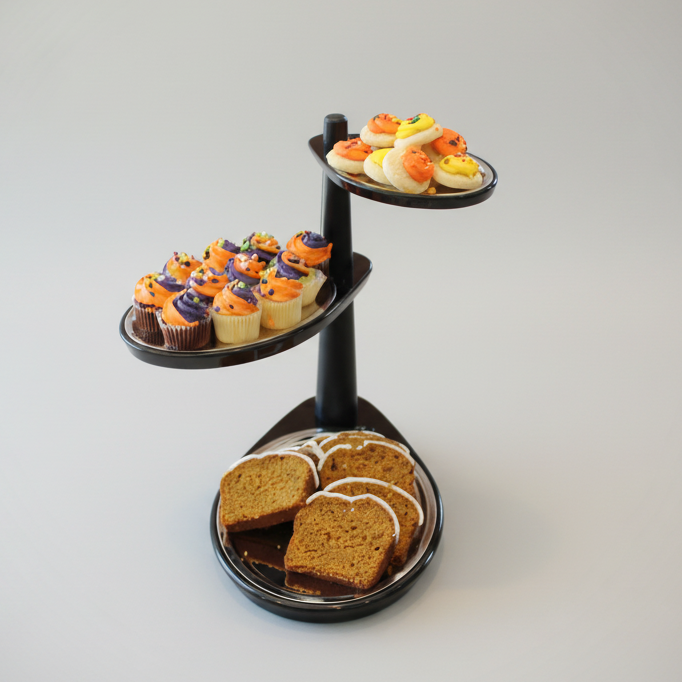 3-Tier Swivel Stand