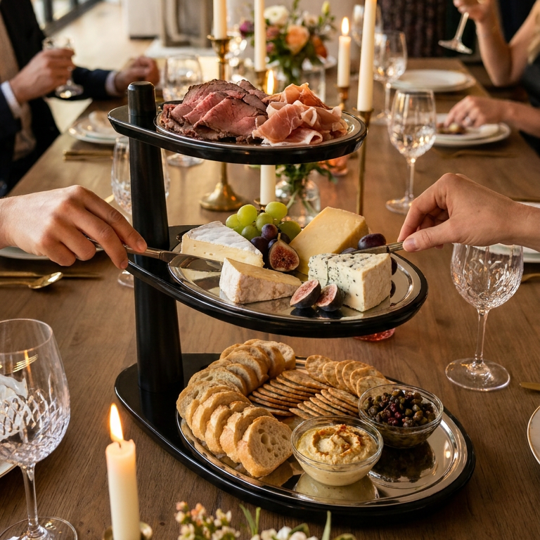 3-Tier Serving Stand