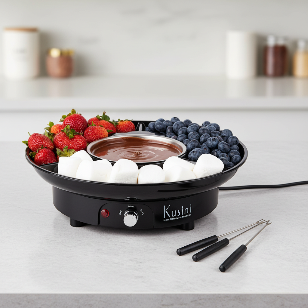 Deluxe Chocolate Fondue Set