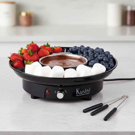 Chocolate Fondue Kit (Tray + 4 Skewers)