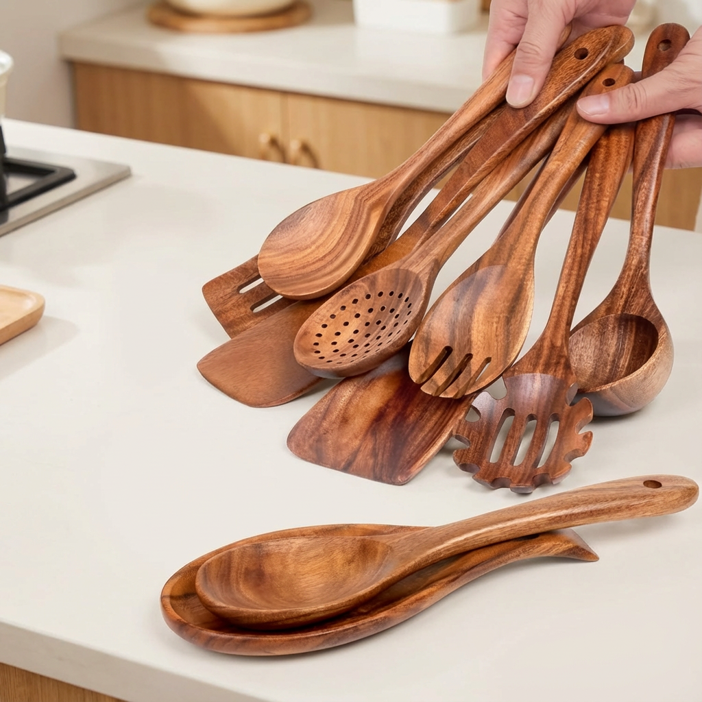 Acacia Cooking Utensil Set (11 ct)