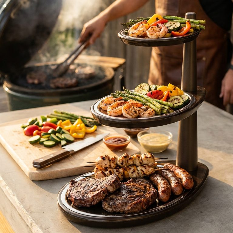 3-Tier Serving Stand