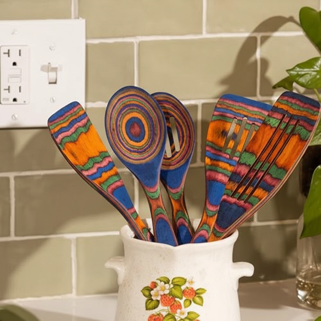 Pakkawood Serving Utensils