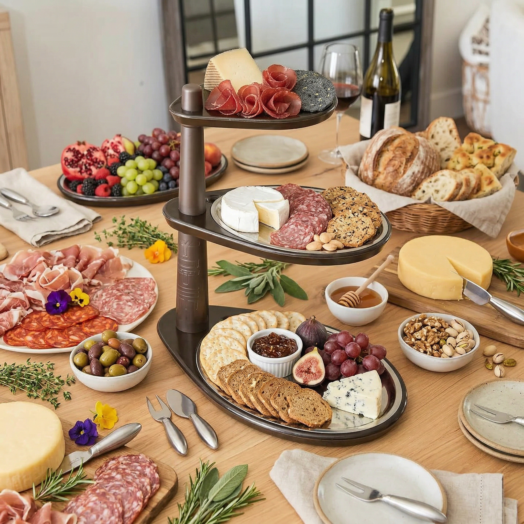 3-Tier Serving Stand