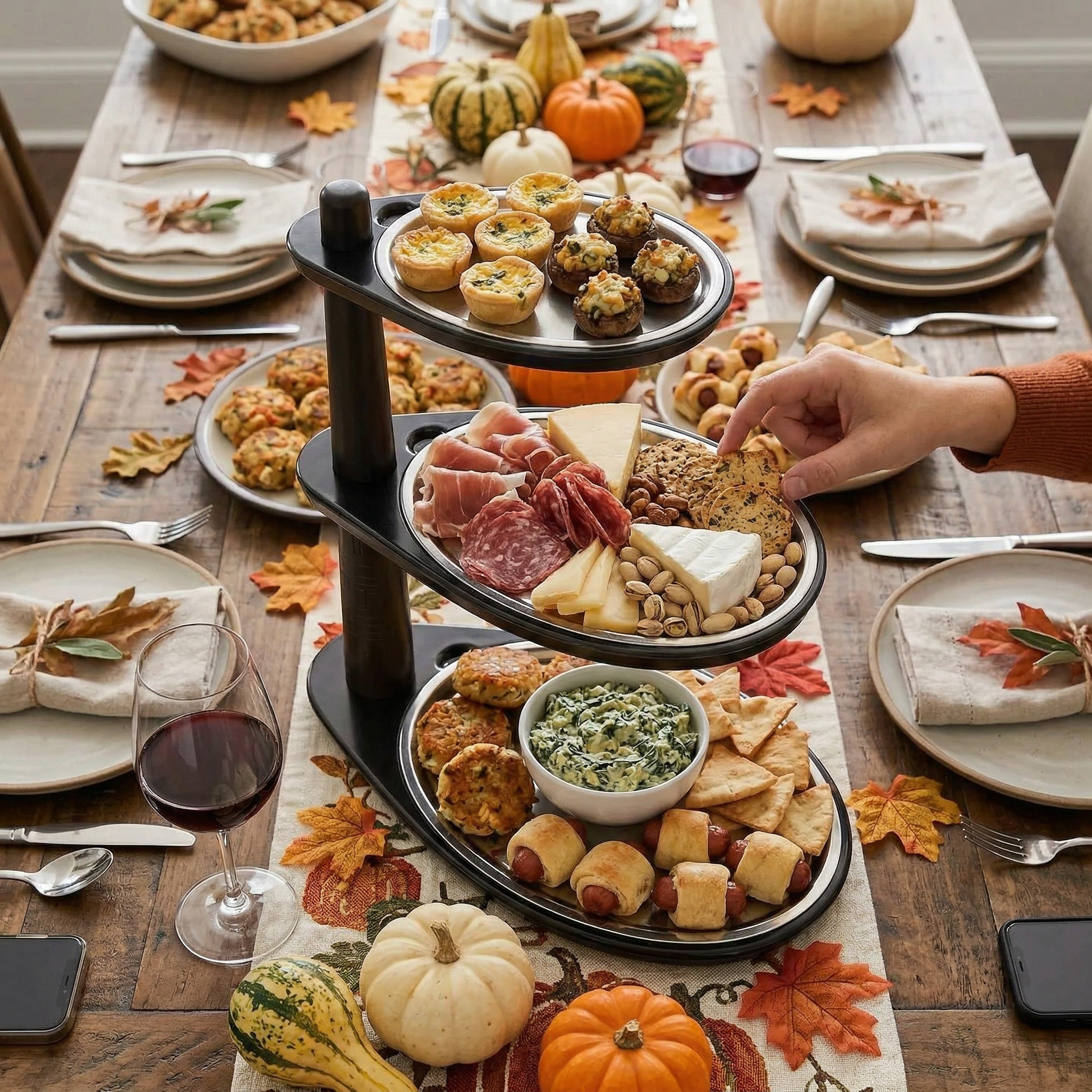 3-Tier Serving Stand