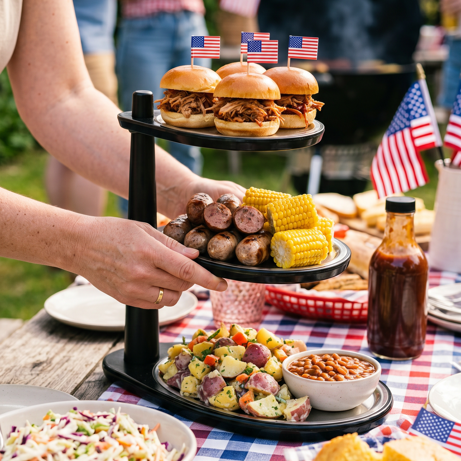 3-Tier Serving Stand