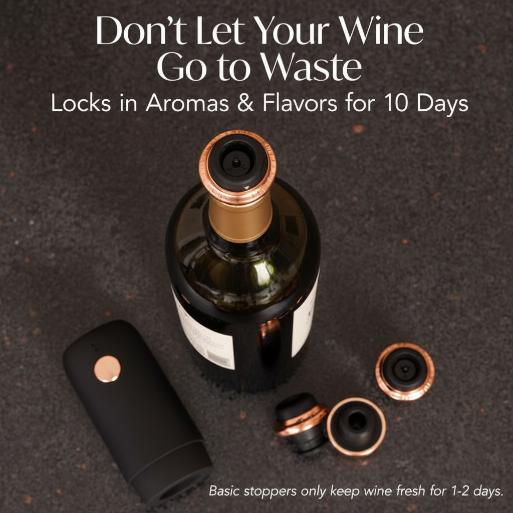 Sommelier-Grade 10-Day Wine Saver