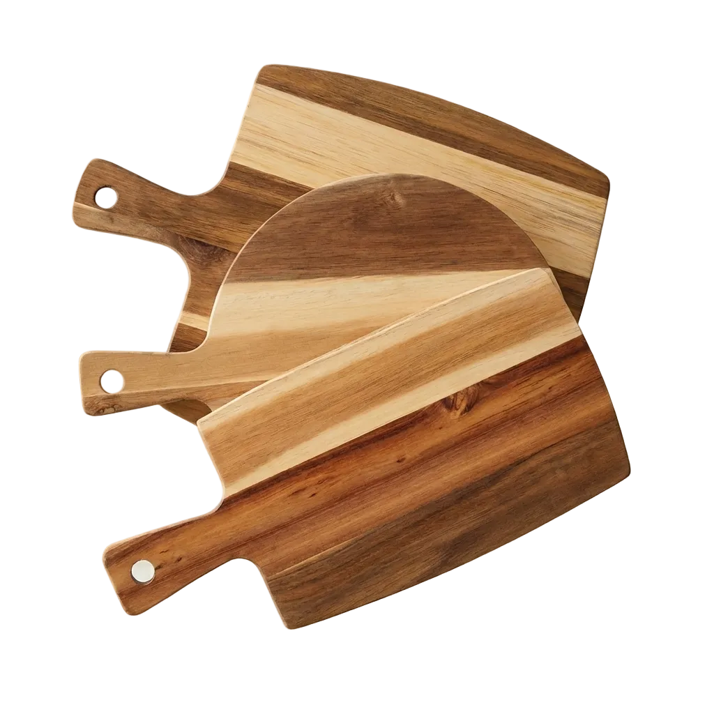 Acacia Prep & Serve Trio [3-Pc Hosting Boards] – Totem Serve