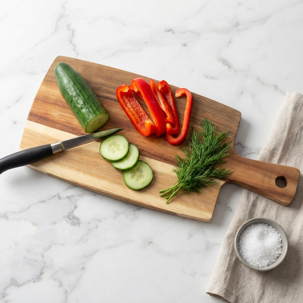 Acacia Wood Cutting Board Set