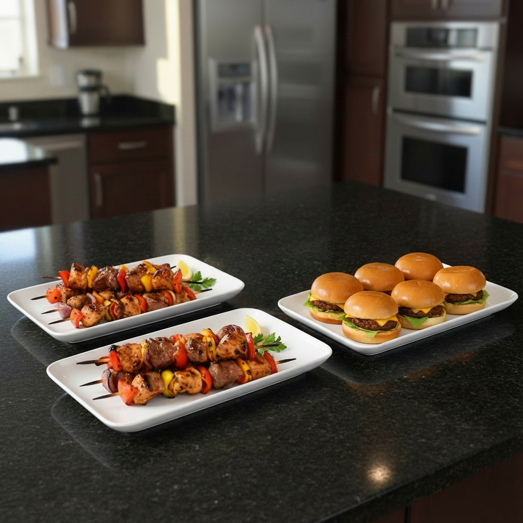 12" Porcelain Hosting Platter Set (3 ct)