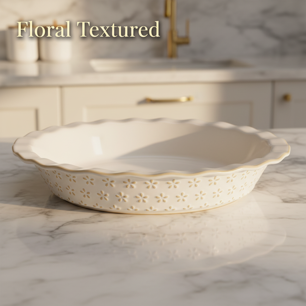 Luxe Fluted Pie Pan