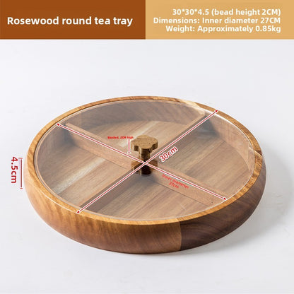 Rosewood Snack Bowl