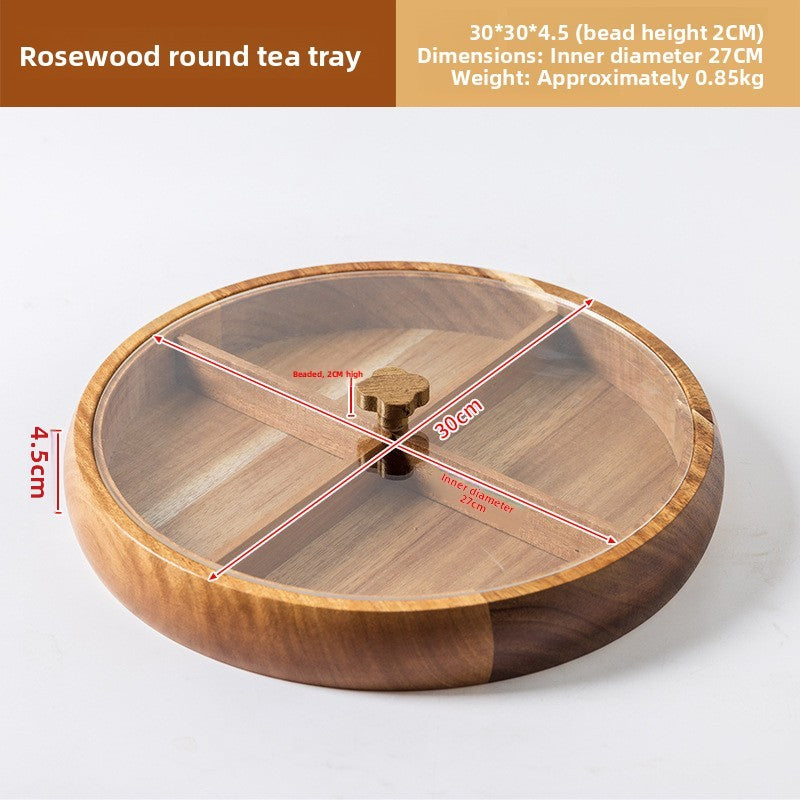Rosewood Snack Bowl