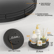 Lazy Susan Spice Rack