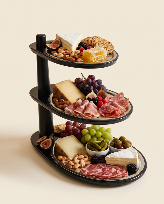 3-Tier Rotating Serving Stand - Studio Shot