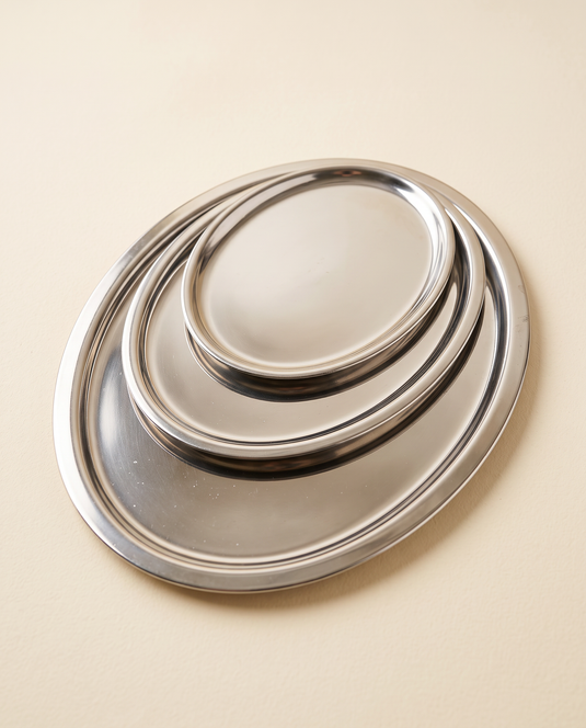 Serving Stand Plate Set [3ct] - Studio Shot